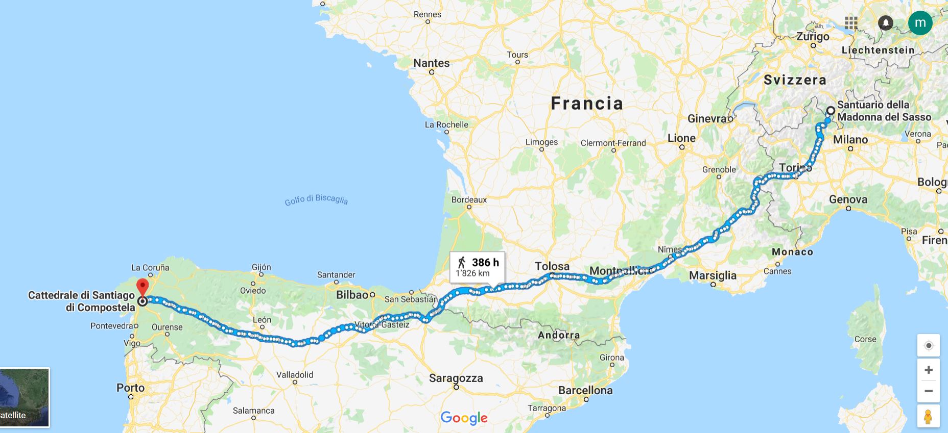 Madonna del Sasso - Santiago de Compostela